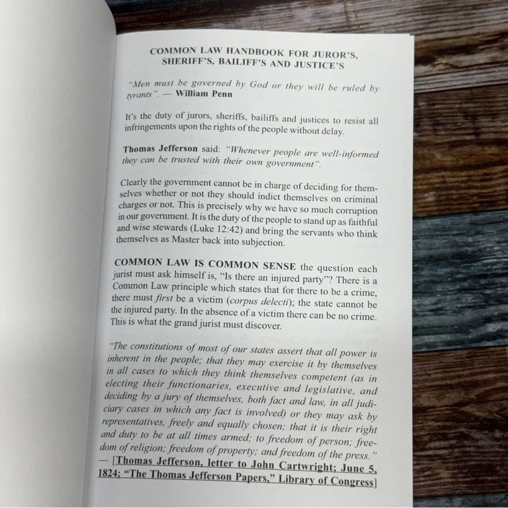 We The People Common Law Handbook & The UCC Connection - Paperback